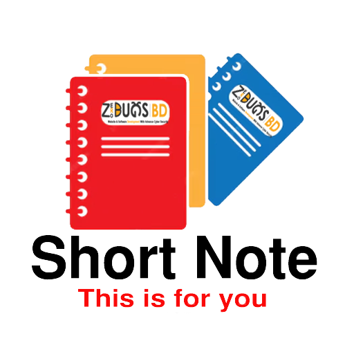 short notes zerobugsbd.com